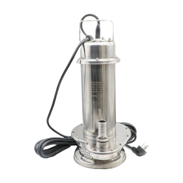 QDX Type 220V/380V جميع الفولاذ المقاوم للصدأ مضخة مياه الصرف الصحي مضخة مضخة المياه النظيفة المضخة