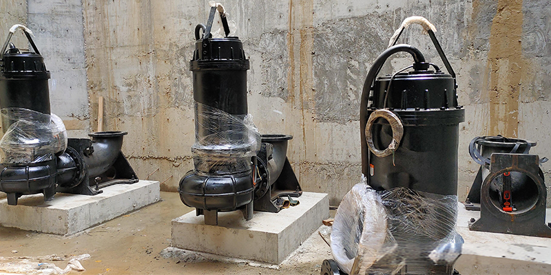 حالة مضخة الصرف الصحي