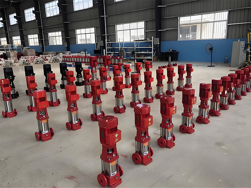 مضخة مياه إطفاء عمودية متعددة المستويات