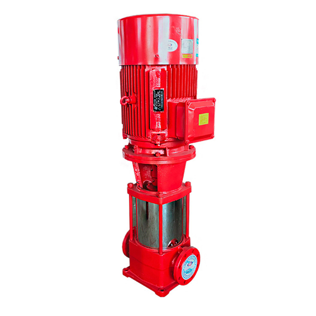 مضخة مياه إطفاء الحريق عمودية متعددة المراحل من النوع XBD